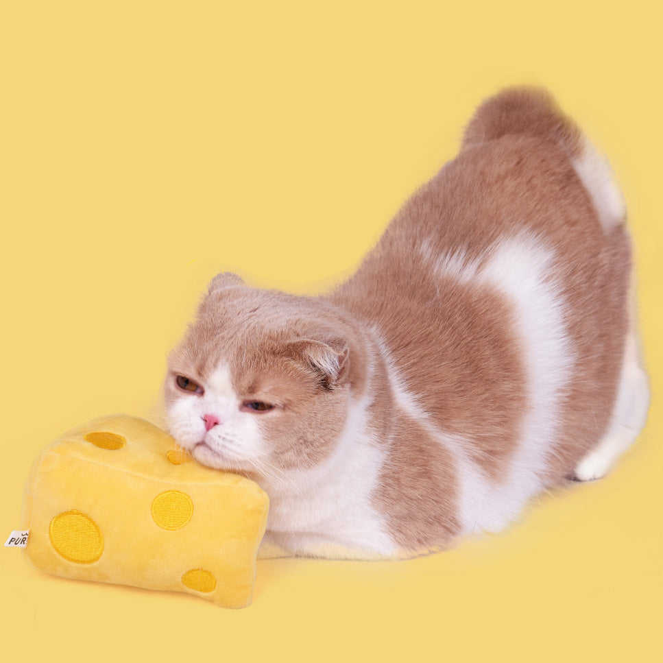 マタタビ入りチーズのもちもちぬいぐるみ2416