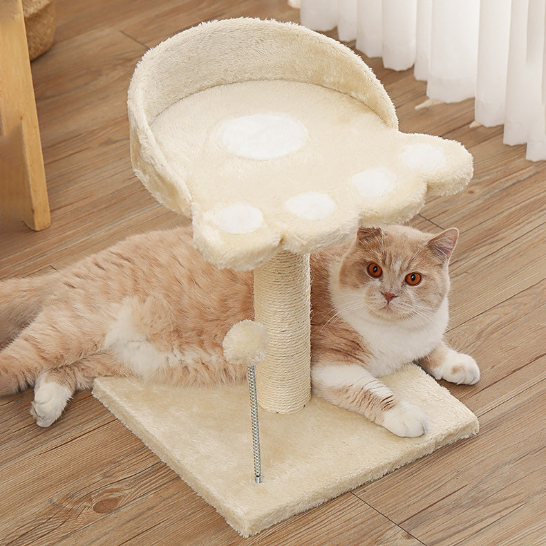 おもちゃ付き猫の手爪とぎポール 2340