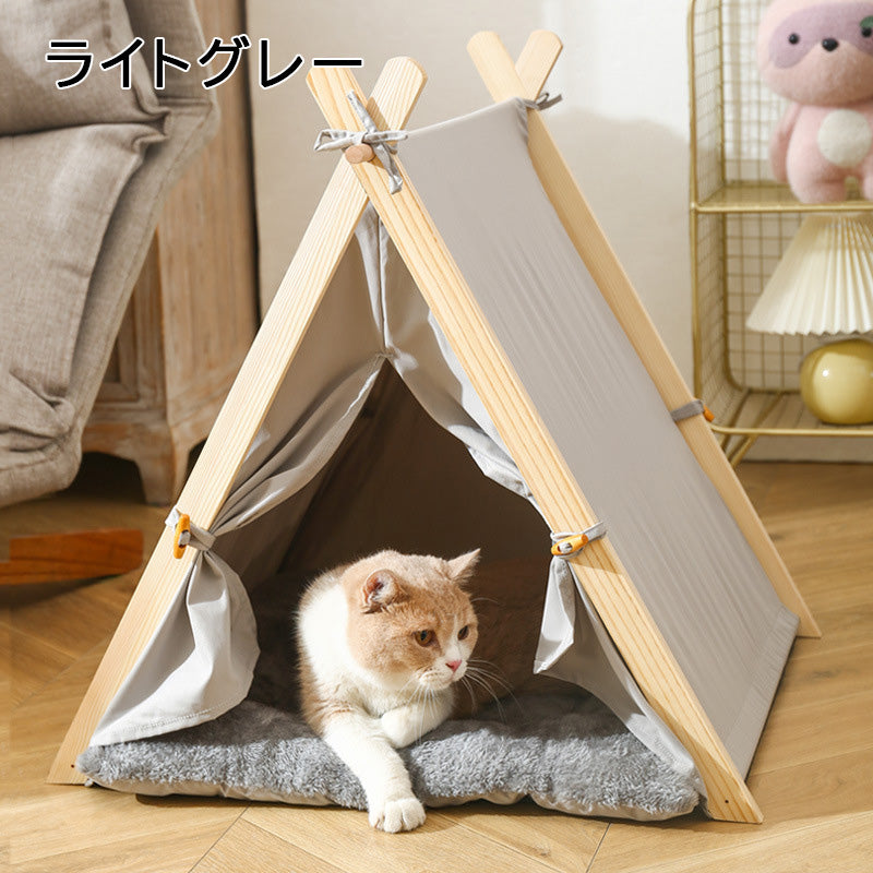 ナチュラル室内テントハウス全6色2271