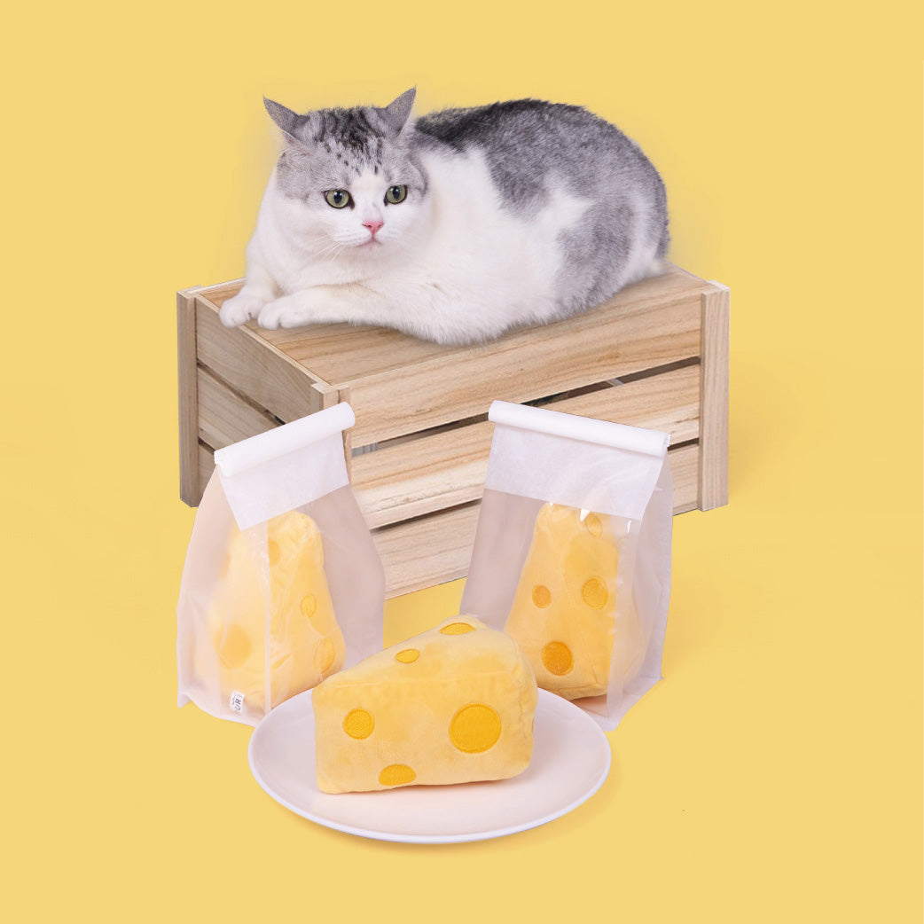 マタタビ入りチーズのもちもちぬいぐるみ2416