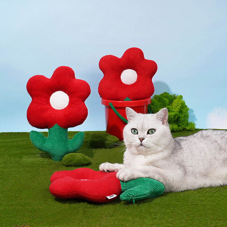 お花のまたたび入りクッション2285