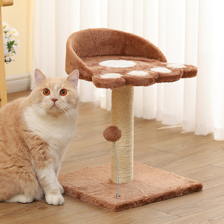 おもちゃ付き猫の手爪とぎポール 2340