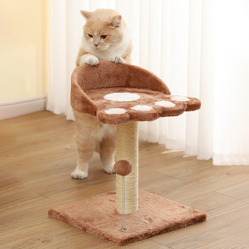 おもちゃ付き猫の手爪とぎポール 2340