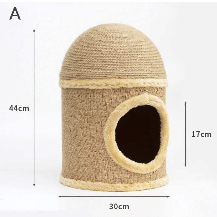 猫ちゃんの隠れ家フォレスト爪とぎハウス2380