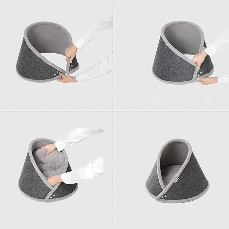 丸めて畳めるフェルトベッド 2608