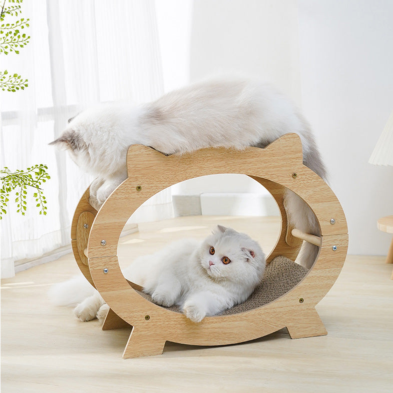 猫フレーム爪とぎベッド 2319