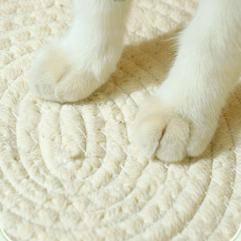 猫耳としっぽの手編みベッドS 2401