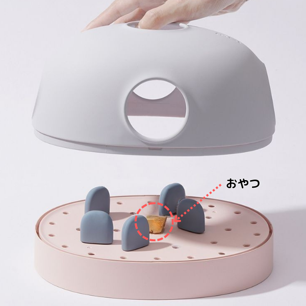 くすみカラーターンテーブルおもちゃ 2310