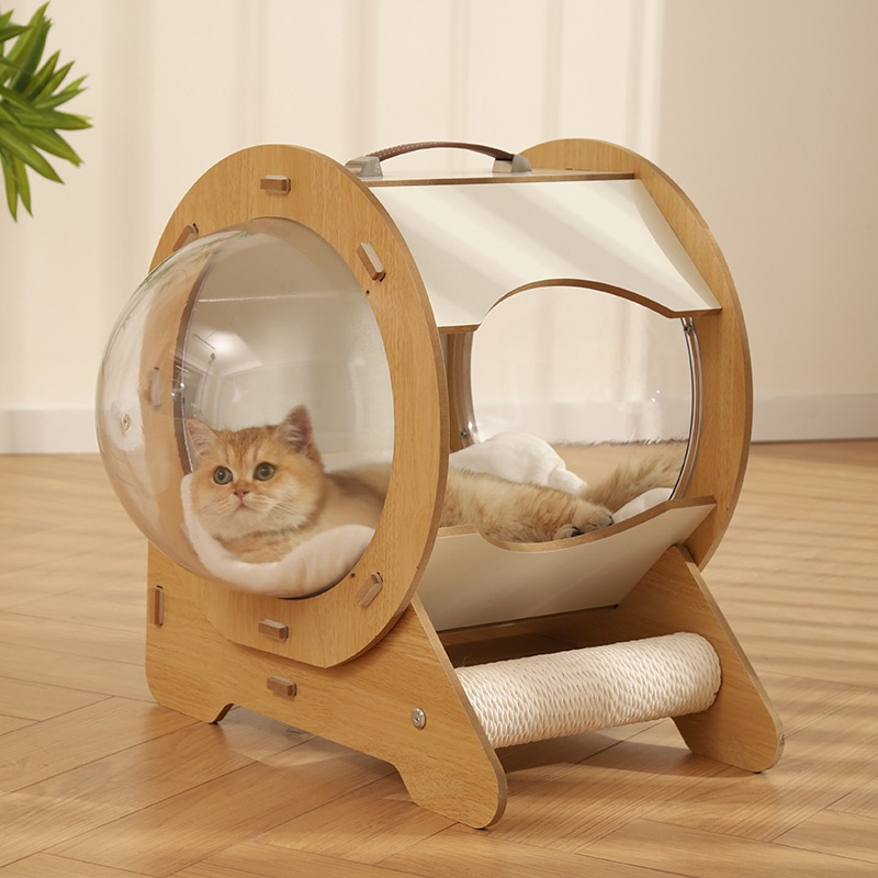 猫ちゃんカプセルウッドハウス 2463