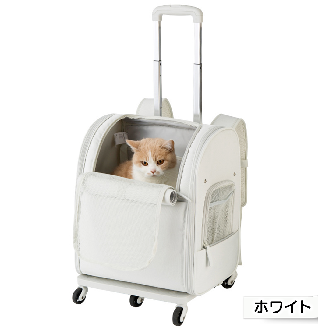 キャスター付き猫キャリーバッグ 2079