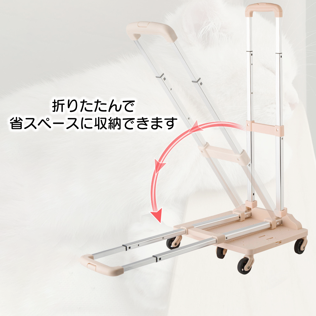 キャスター付き猫キャリーバッグ 2079