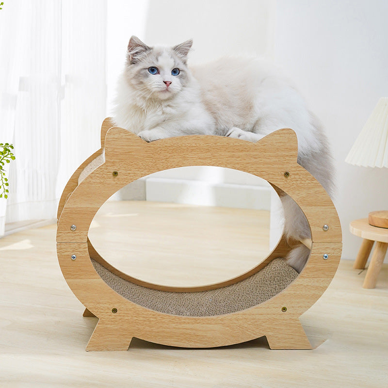 猫フレーム爪とぎベッド 2319