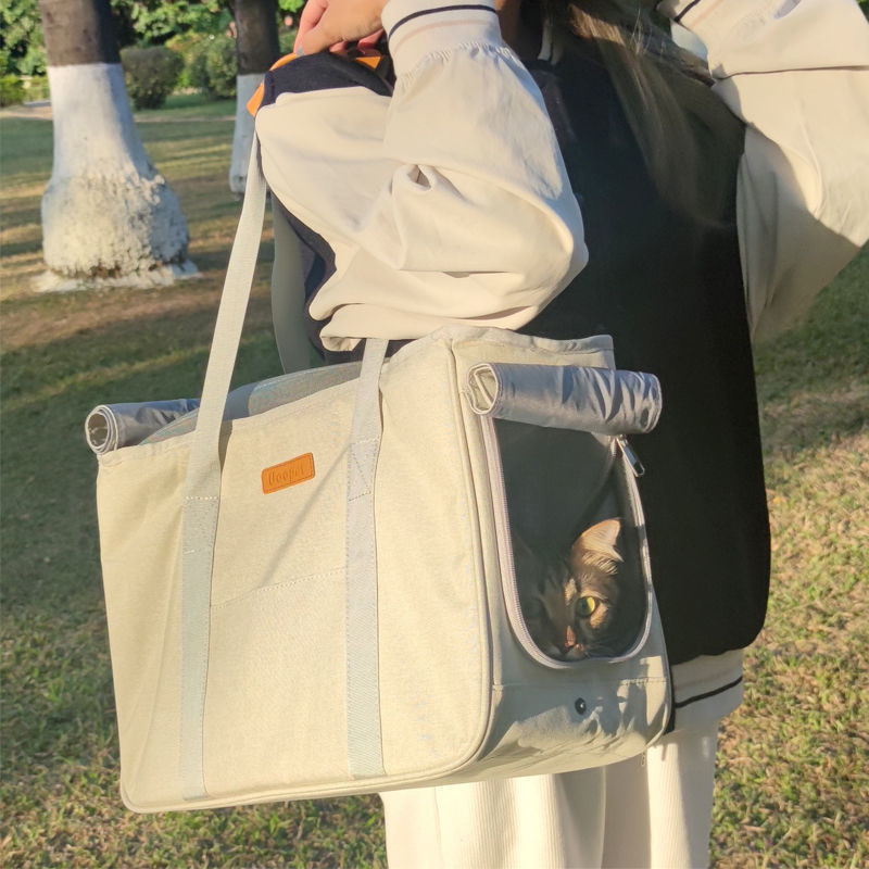 開け閉め簡単なシンプルスクエアトート 2515