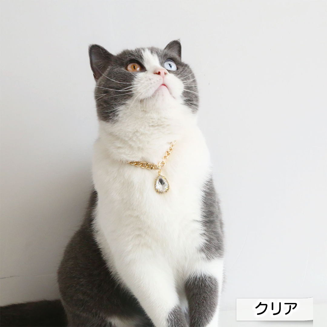 クリスタルティアードロップペンダント 2230