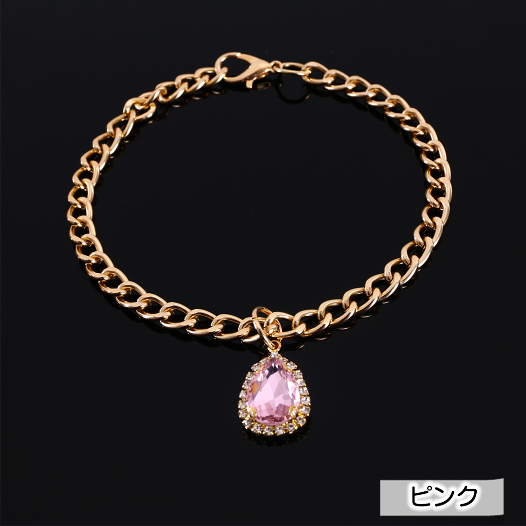 クリスタルティアードロップペンダント 2230