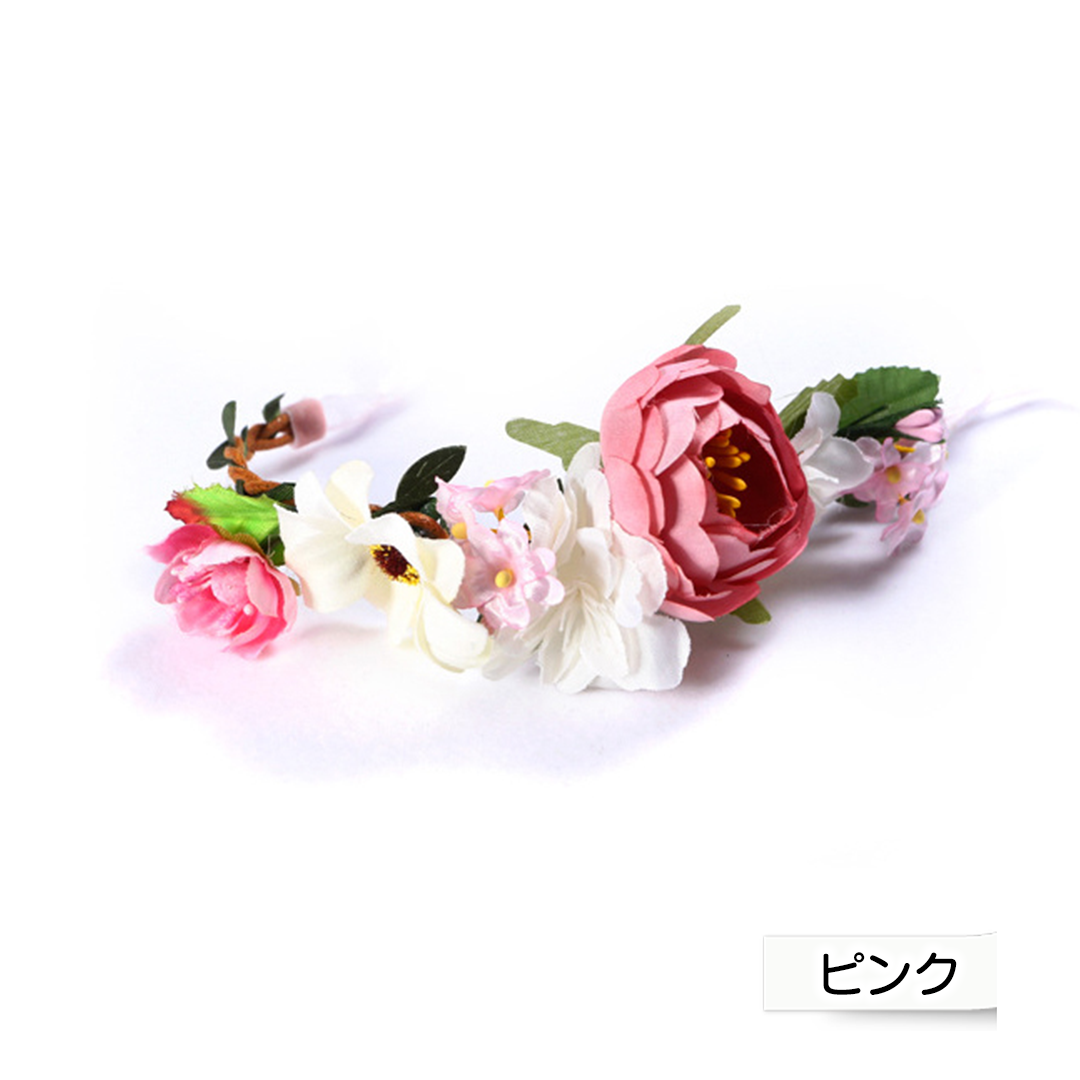 フラワーヘッドドレス 2241