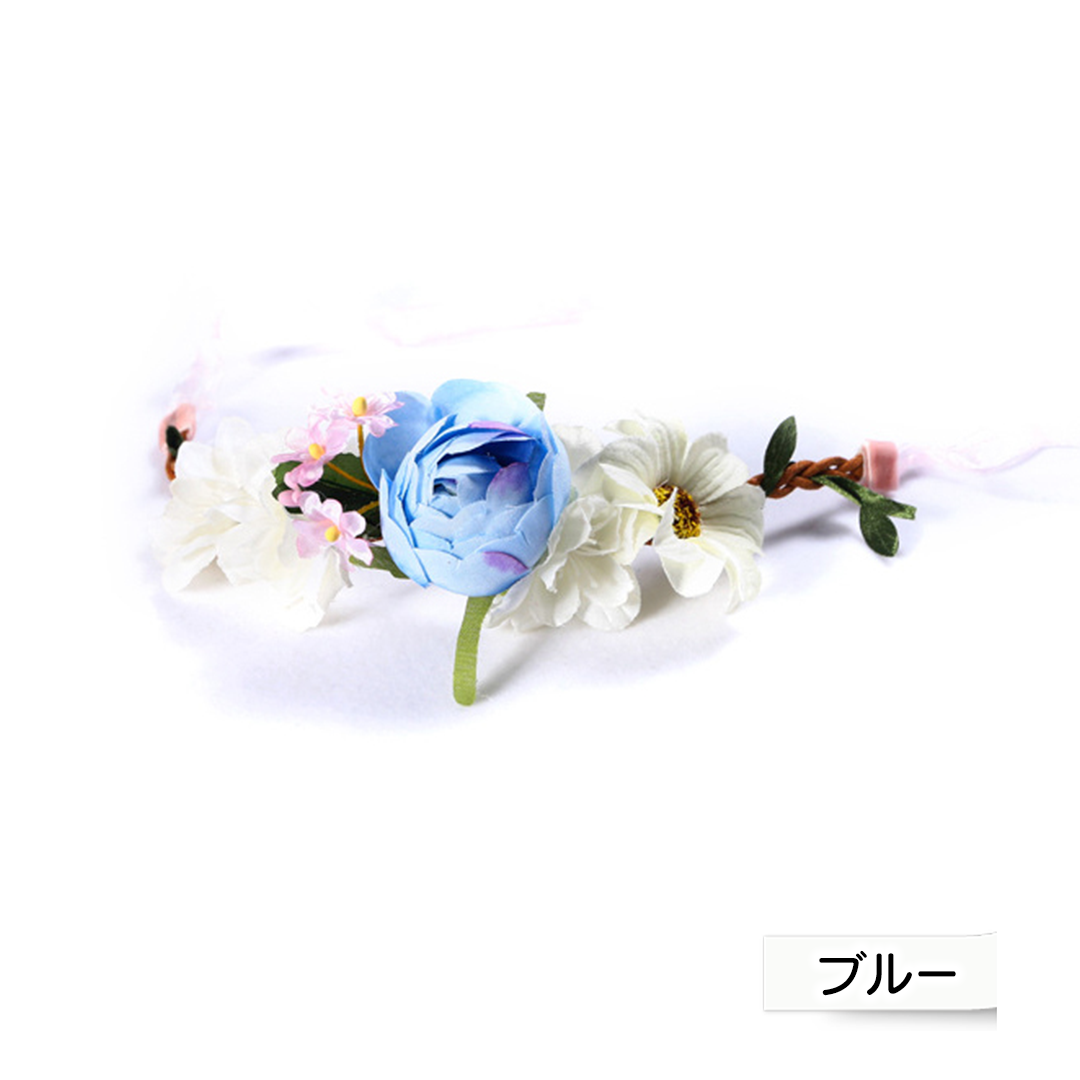 フラワーヘッドドレス 2241