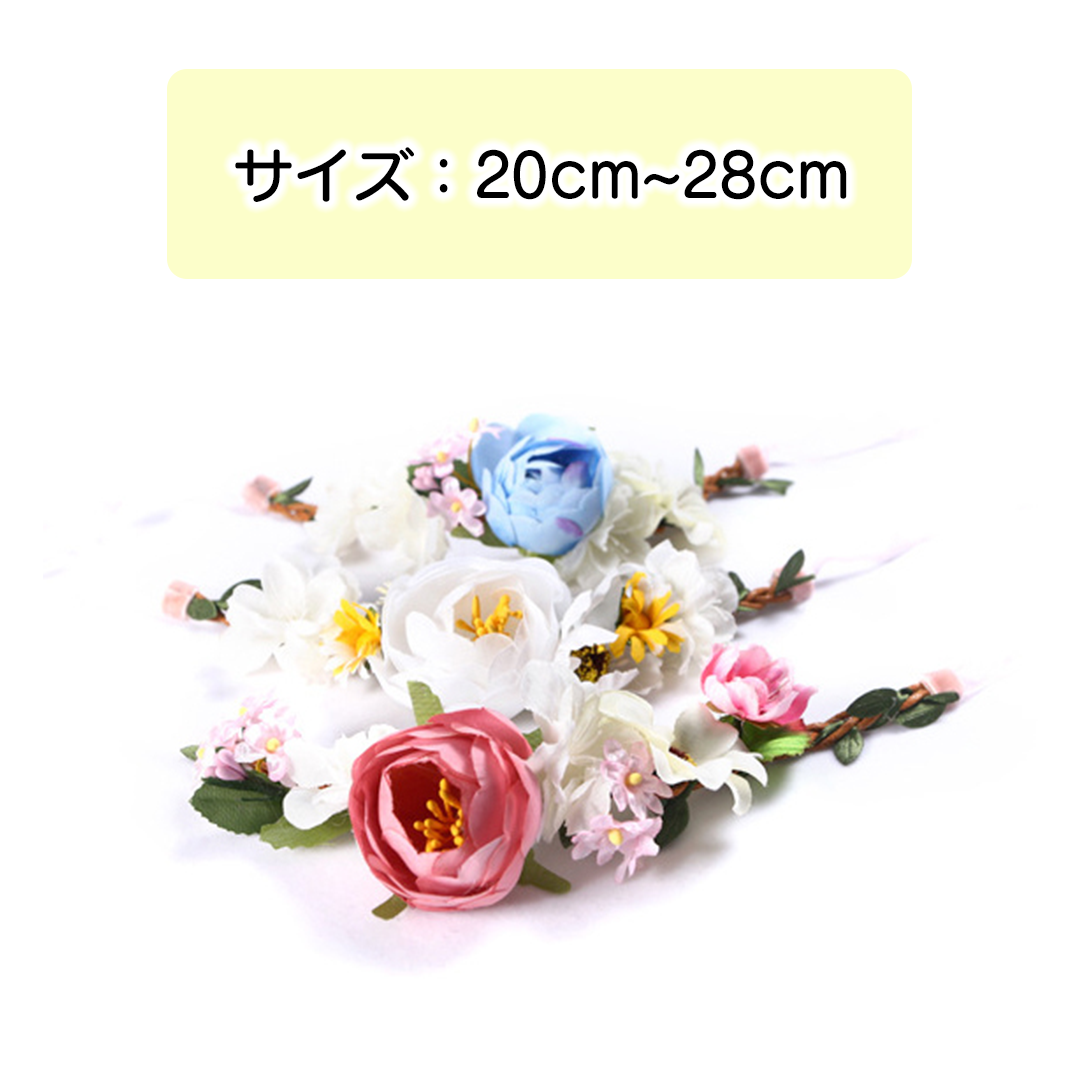 フラワーヘッドドレス 2241