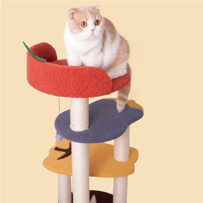 お野菜畑のぴょんぴょんキャットタワー2412