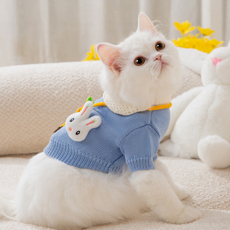 にんじんバッグ付きうさぎさんニットセーター 2327