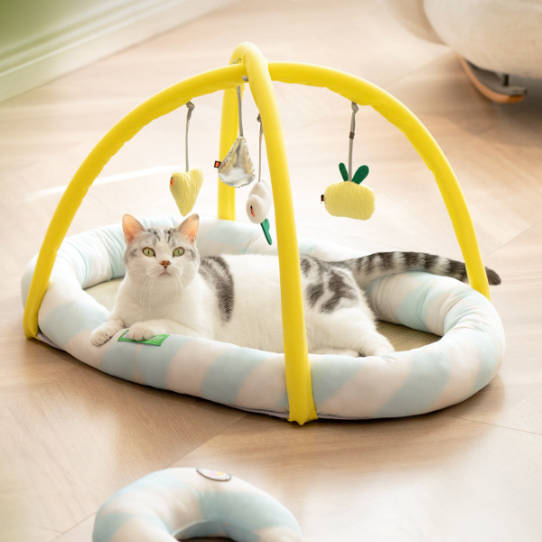 猫ちゃんのプレイマット 2371