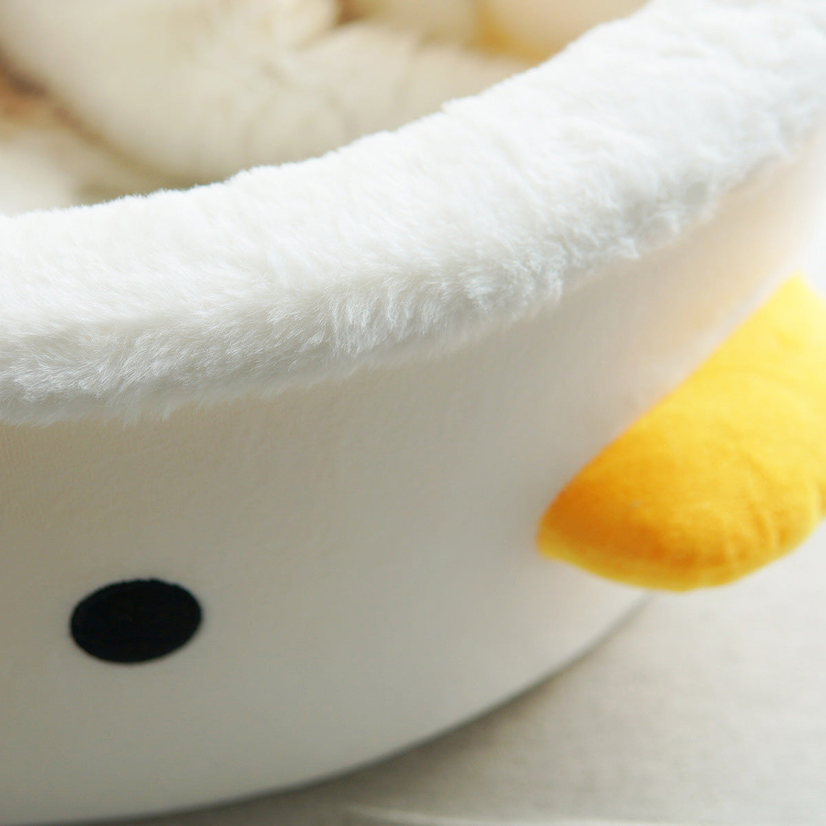 ふわふわすっぽりあひるさんベッド2411