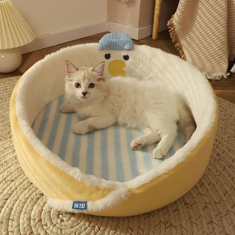 ふわふわアヒルさんベッド 2290