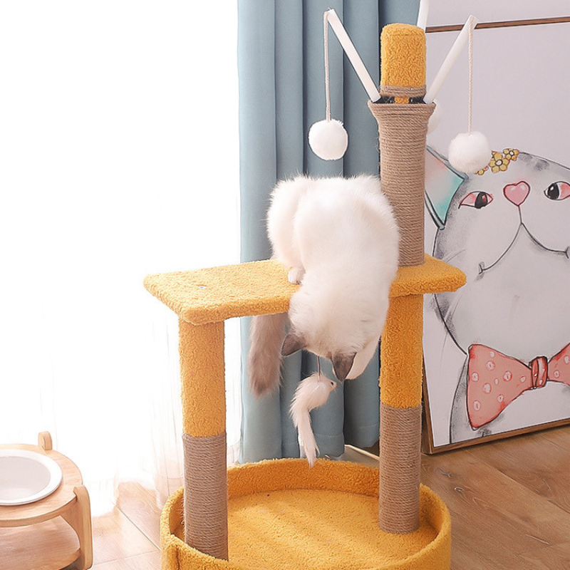 テディベルベットキャットタワー 2565