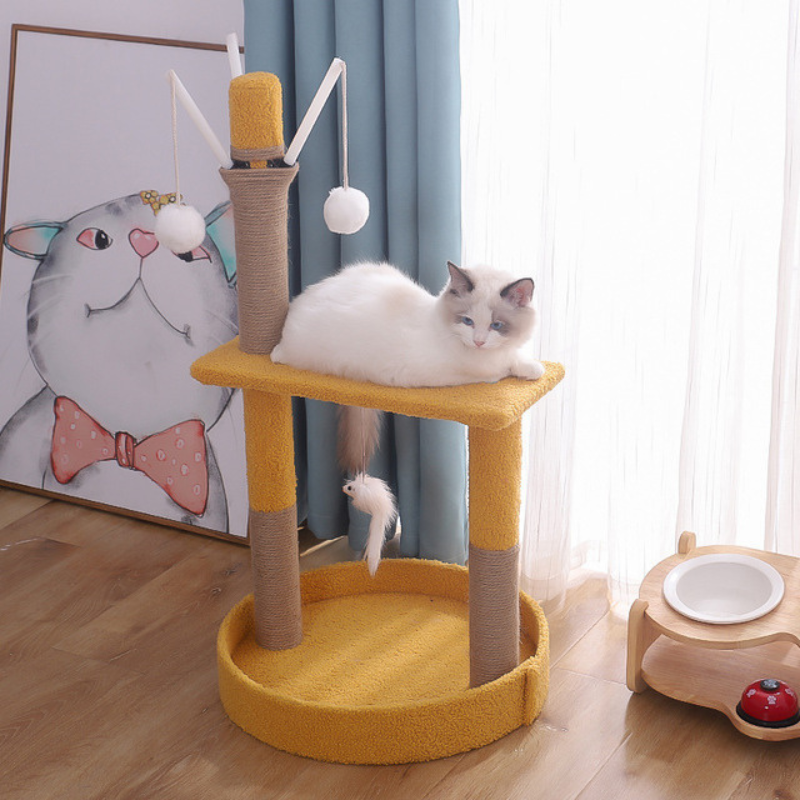 テディベルベットキャットタワー 2565