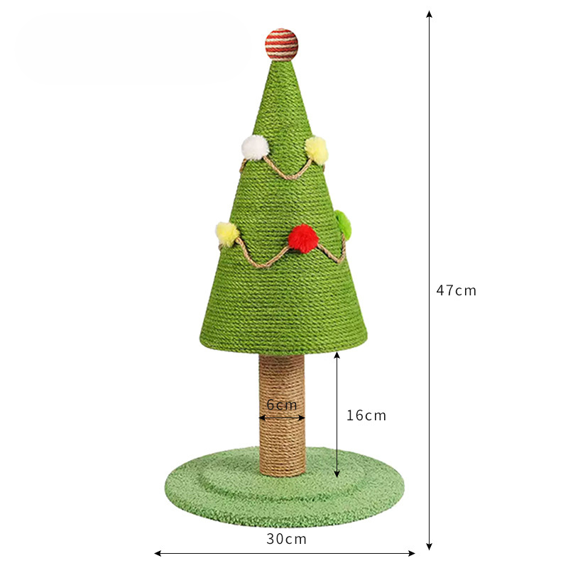 クリスマスツリー爪とぎ 2466
