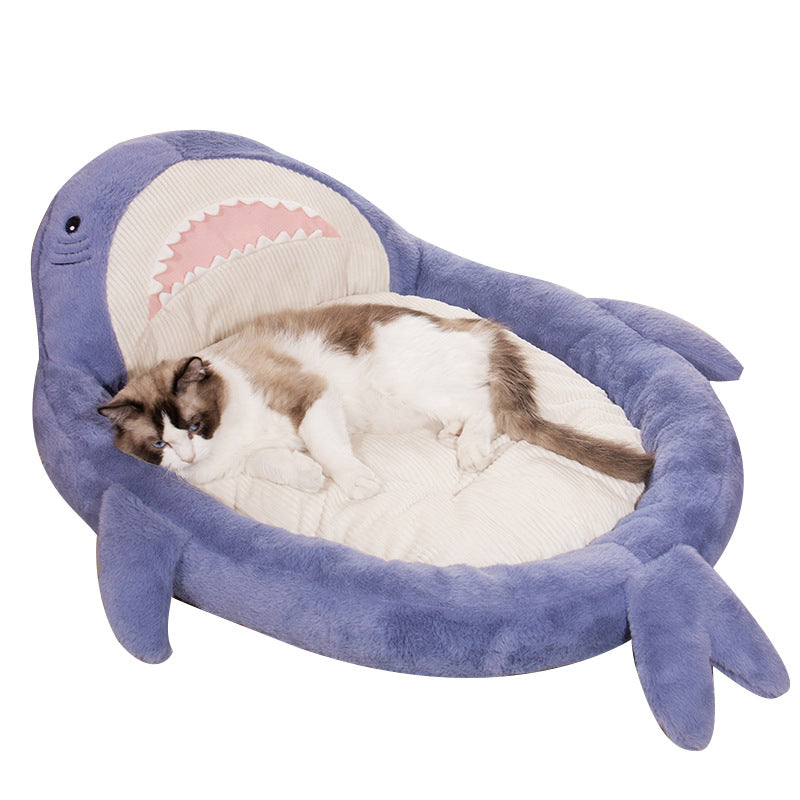 もふもふサメクッションベッド2374