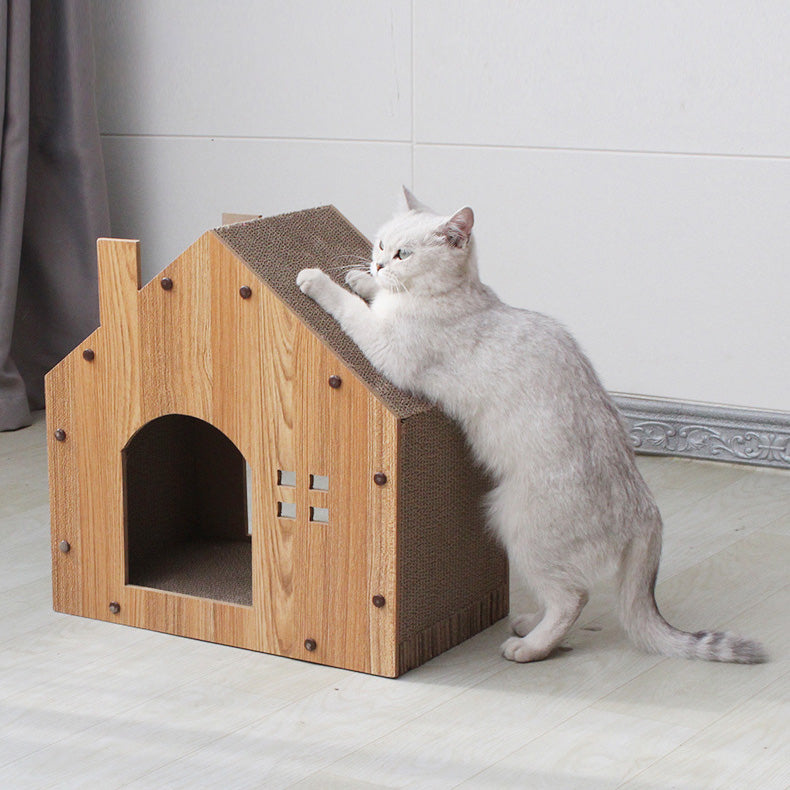 バリバリ爪とぎえんとつハウス2421