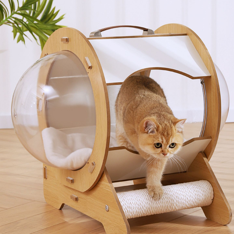 猫ちゃんカプセルウッドハウス 2463