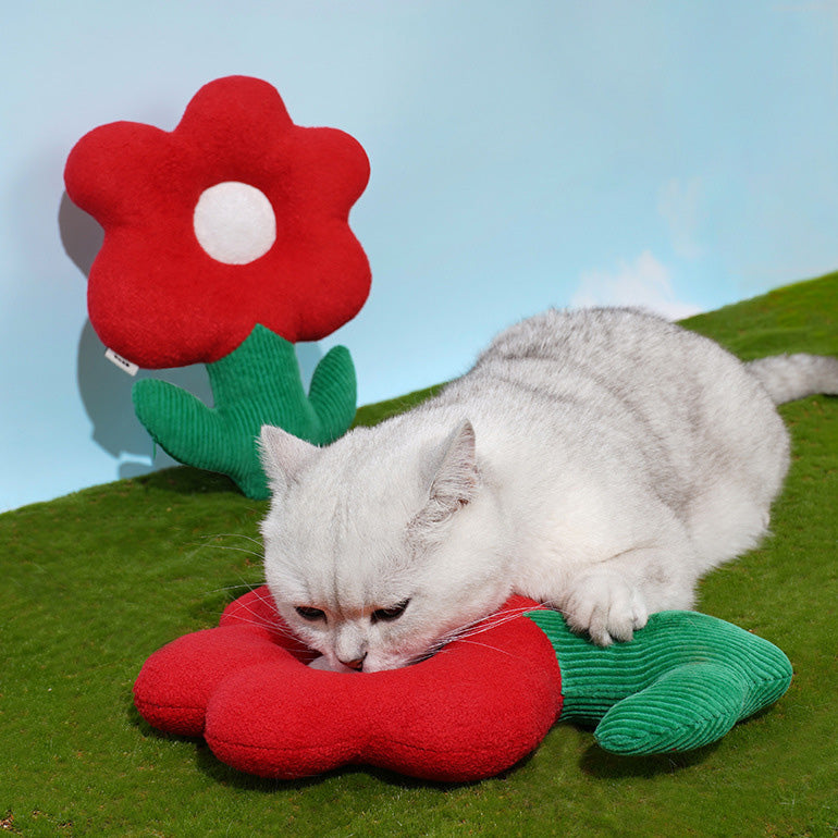 お花のまたたび入りクッション2285
