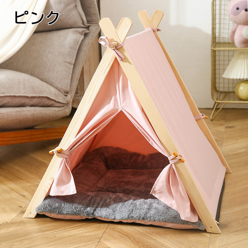 ナチュラル室内テントハウス全6色2271