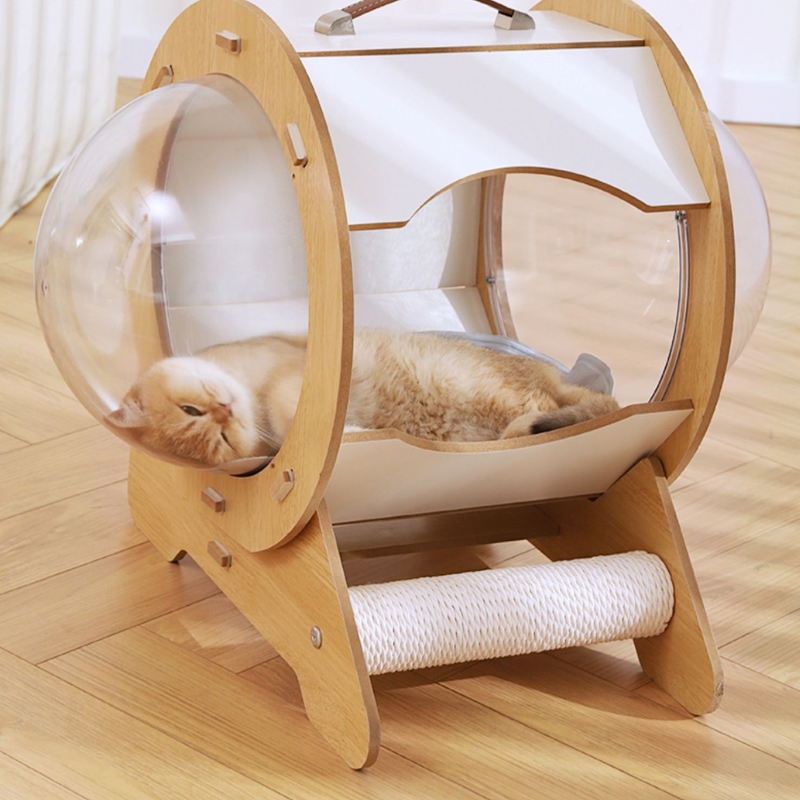 猫ちゃんカプセルウッドハウス 2463