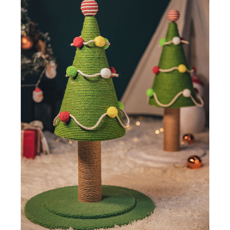 クリスマスツリー爪とぎ 2466