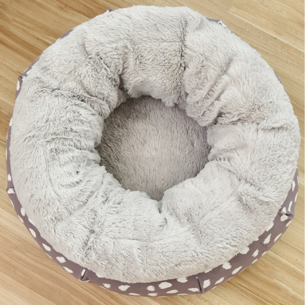 ふかふか猫ちゃんすっぽり巾着型ベッド 2366