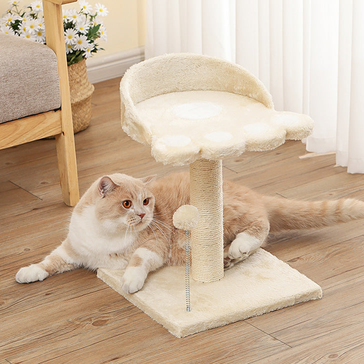 おもちゃ付き猫の手爪とぎポール 2340