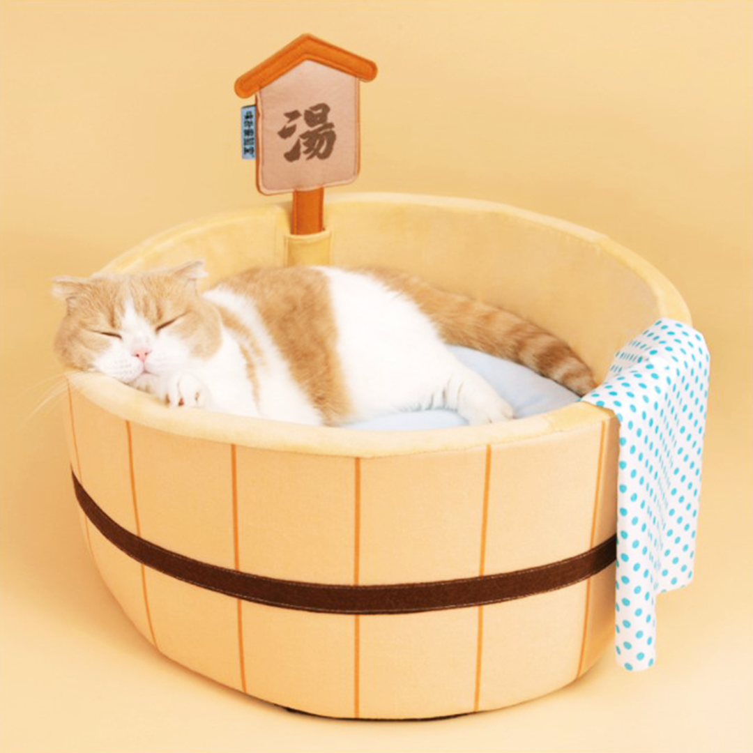 湯おけの猫ベッド 2043
