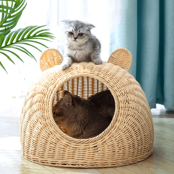 ねこ型バスケットベッド 2020