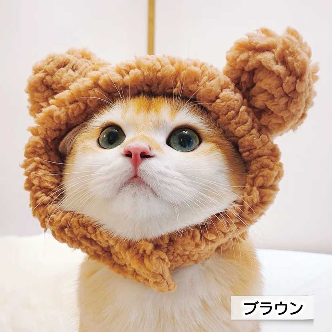 クマさんのかぶりもの 2155