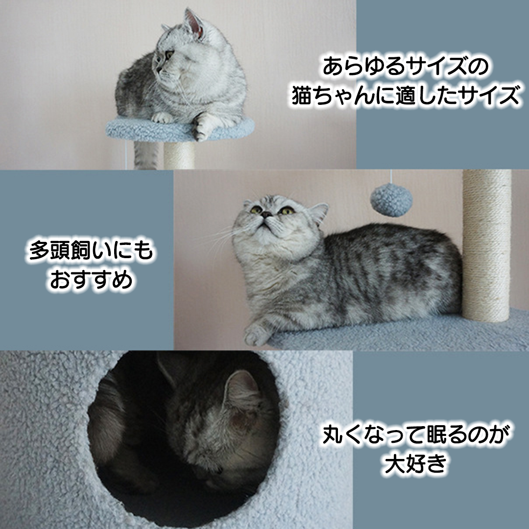 もくもくクラウドキャットタワー 2171