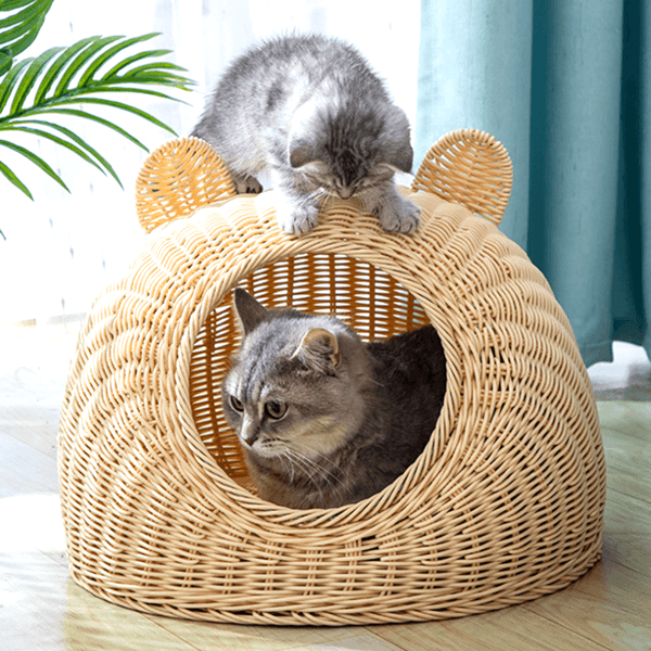 ねこ型バスケットベッド 2020