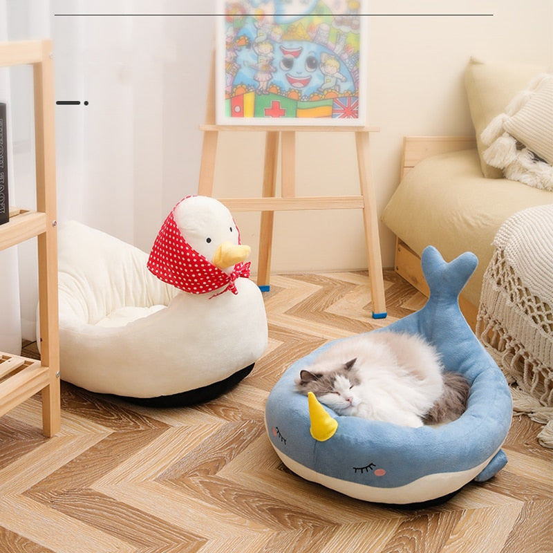ぬいぐるみ猫ベッド 2019