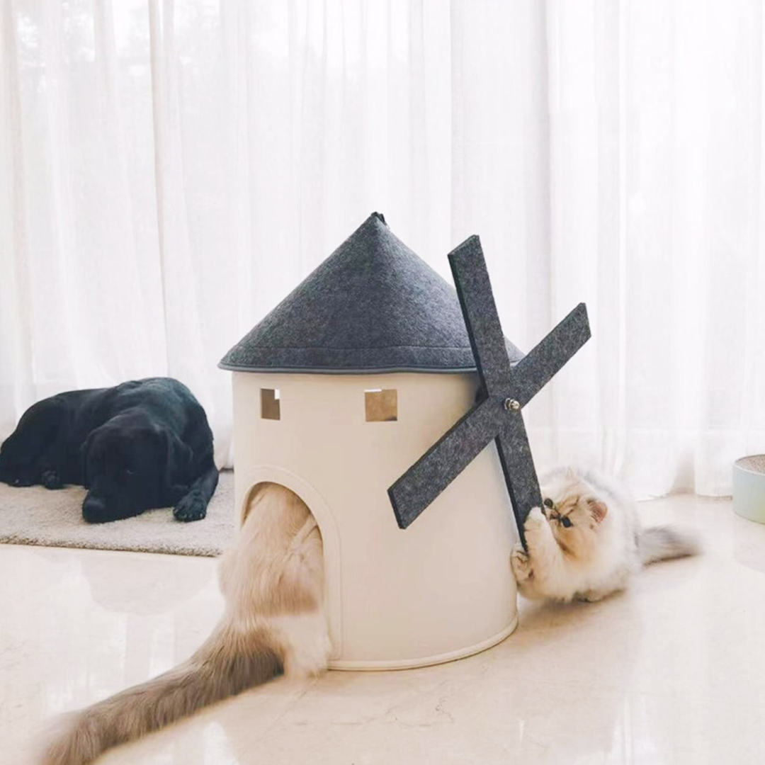 風車の猫ハウス 2047