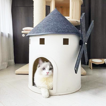 風車の猫ハウス 2047