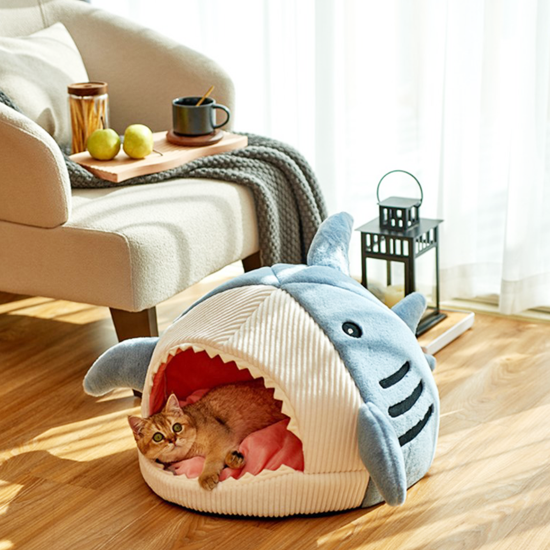 サメの猫ベッド 2029