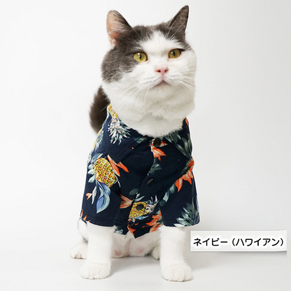 猫アロハシャツ 2153